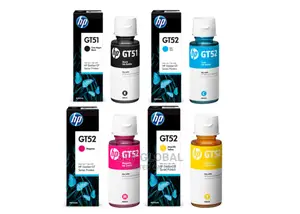 HP Ink GT52 70ml Yellow ,Cyan ,Magenta