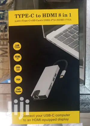 Type C 8 In 1 Converter