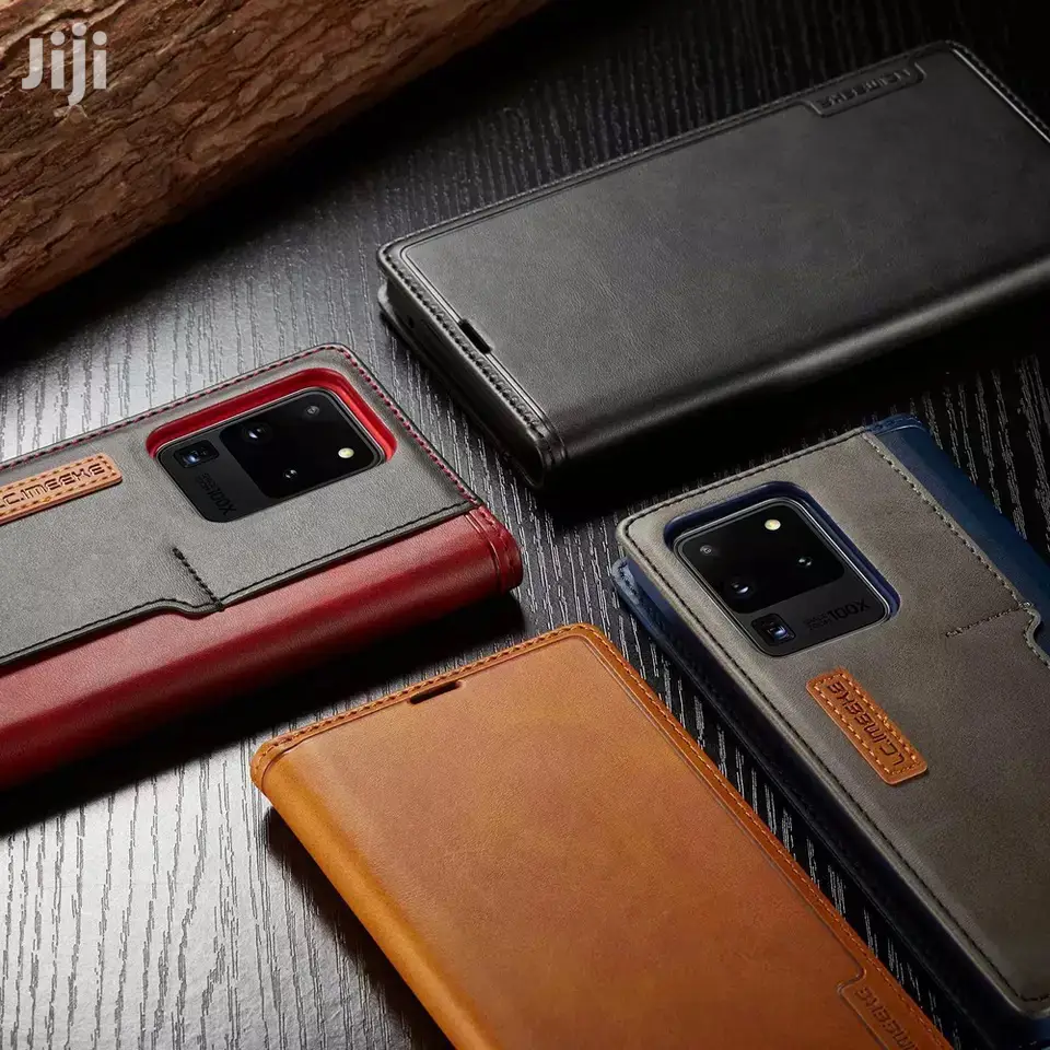 LCIMEKE Leather Flip Case4 Samsung Note20ultra Note10+ Note9