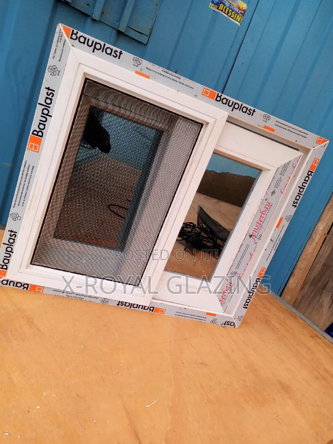 PVC Windows With Net