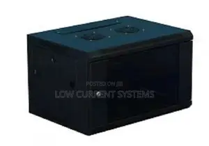 Photo - 6U Pro Data Rack Wall Mount Cabinet Black 600 X 450
