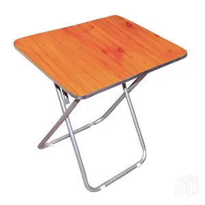 Folding Dining/Study Table - 60cm X 60cm Brown