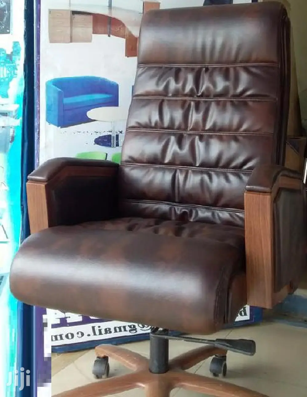 Executive Brown Swivel Chairs