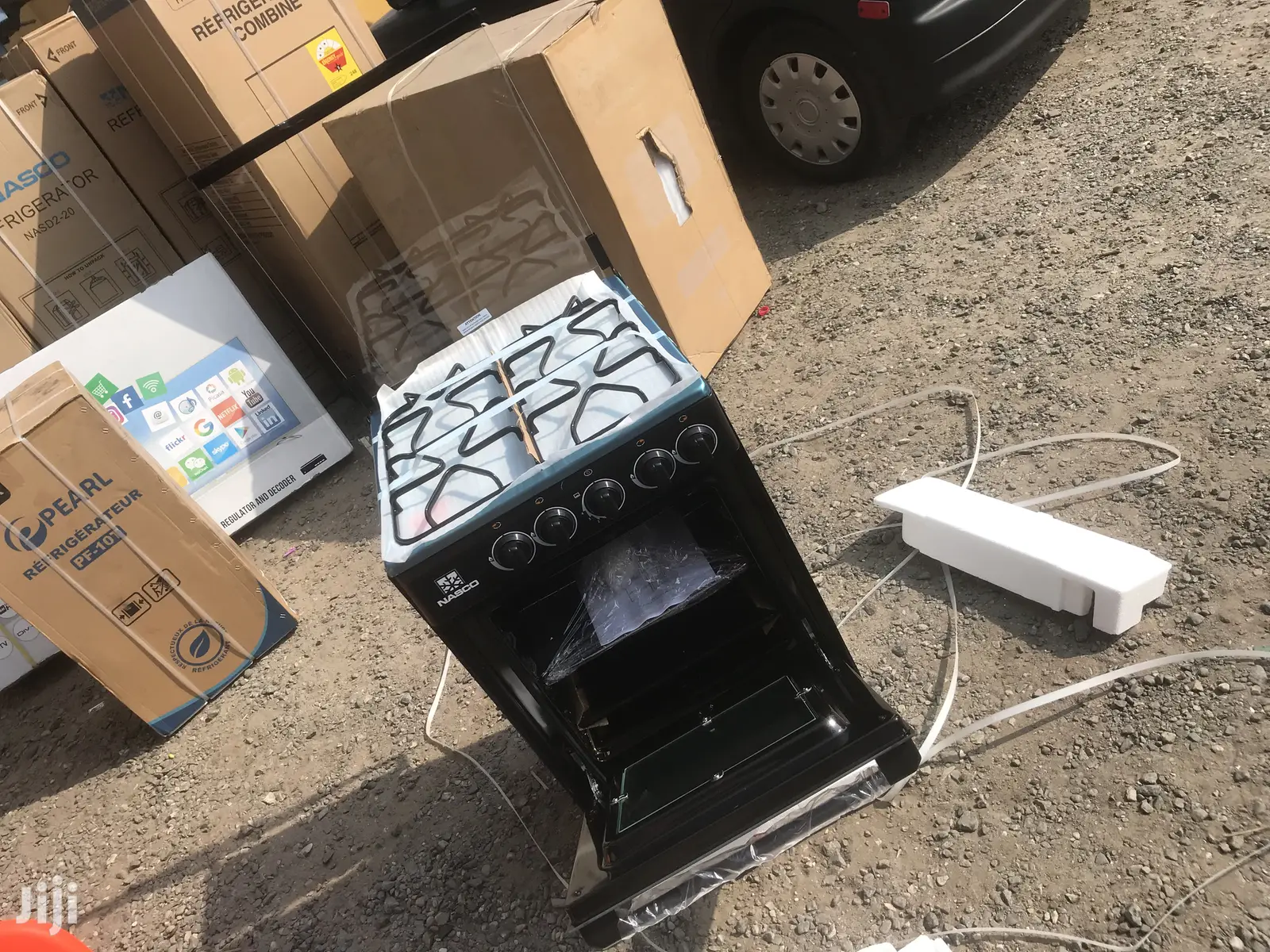 Durable Oven Nasco Stainlesss Steel Gas Cooker