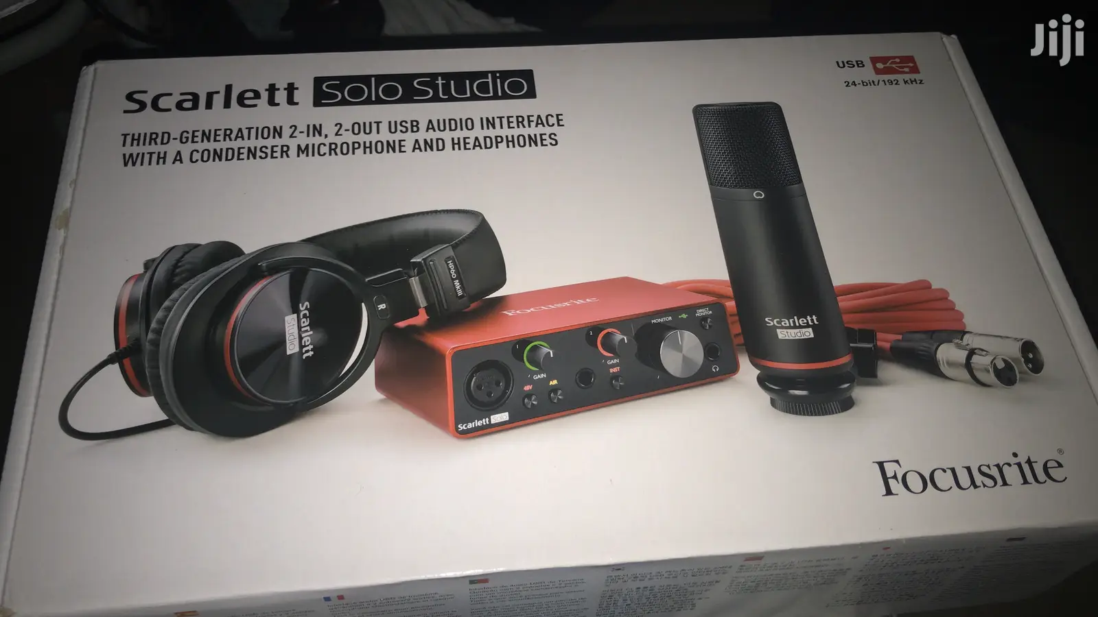 Focusrite Scarlett 3rd Gen Solo Studio Bundle
