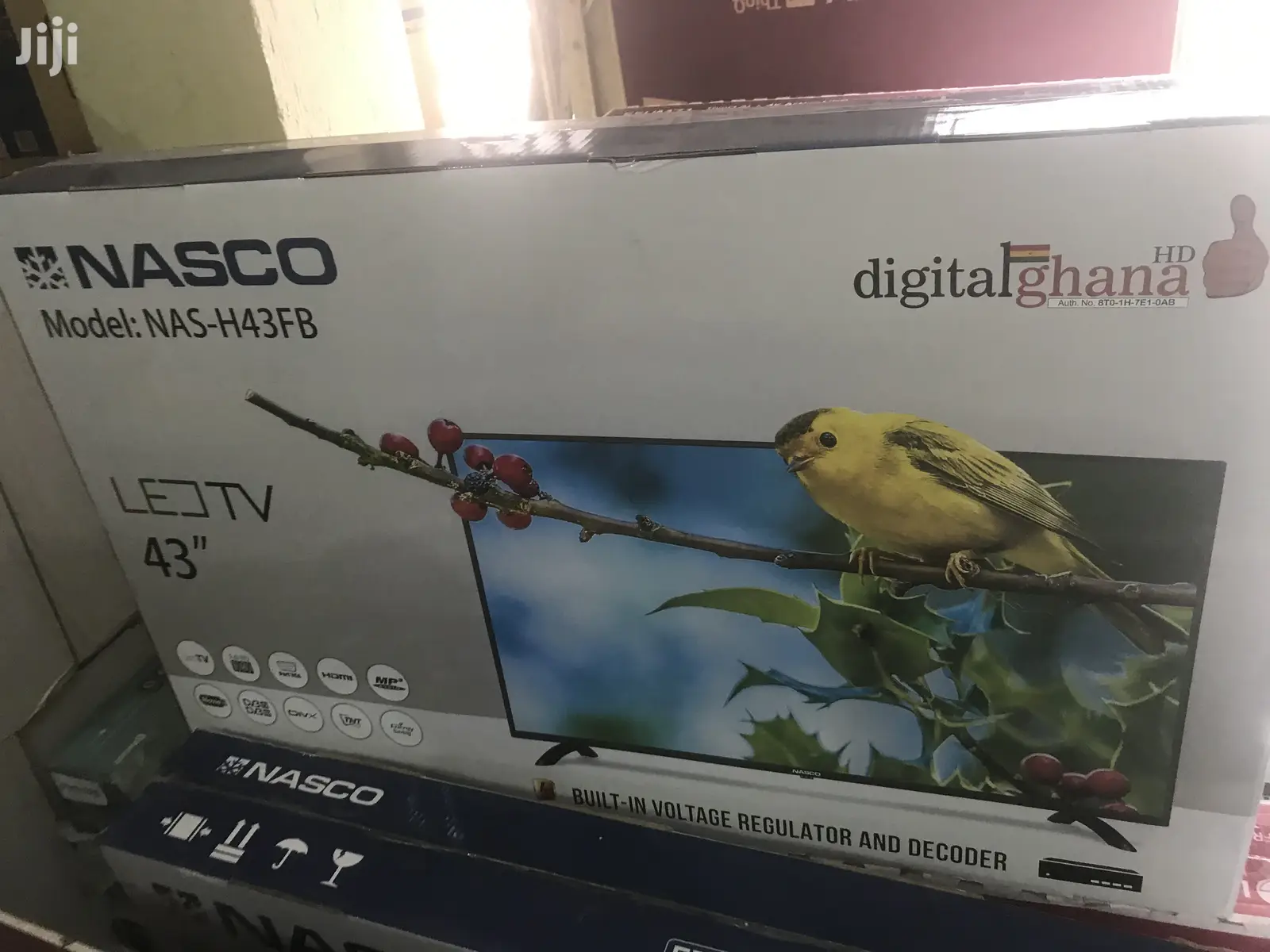 Slim Edge Design Nasco 43inches Digit Satellite TV