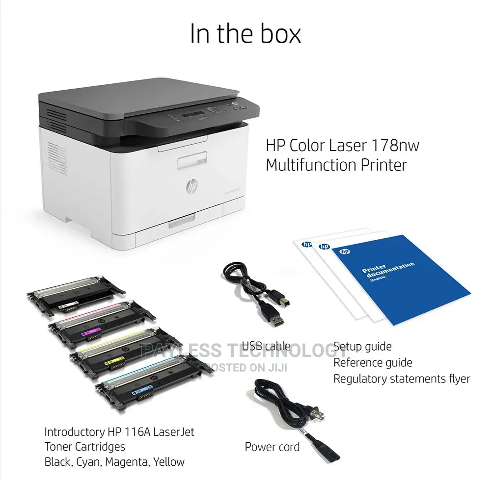 Hp Color Laser MFP 178nw Multifunction Printers
