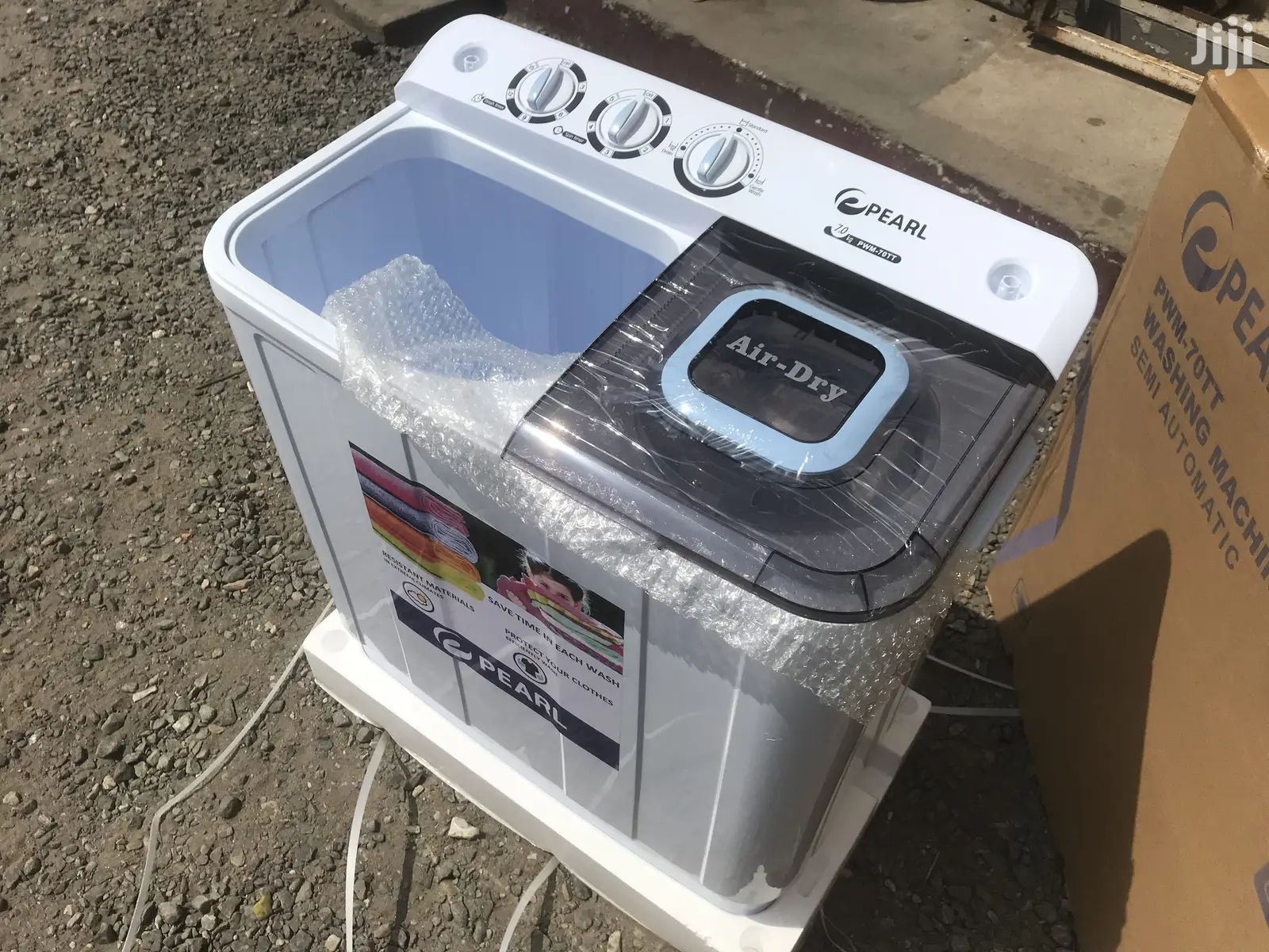 Wind Jet Dry Pearl 7kg Twin Tub Semi Auto Washing Machine