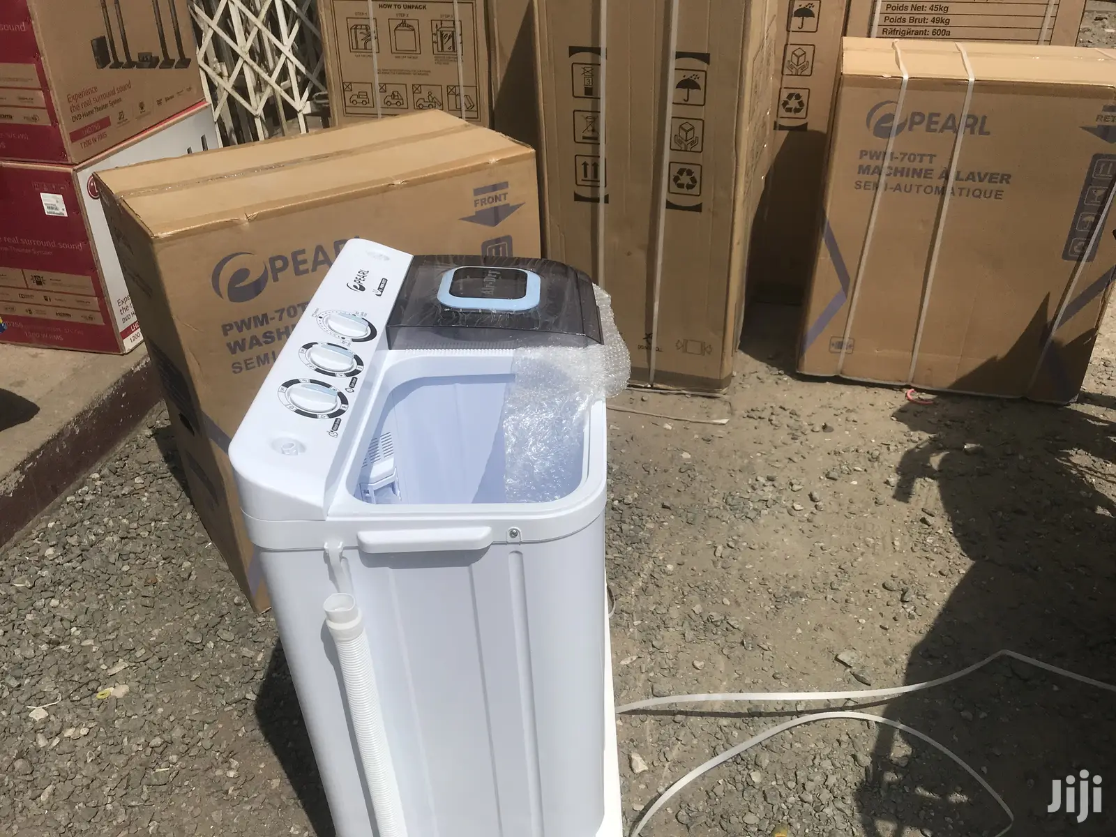 Durable Pearl 7kg Semi Automatic Washing Machine