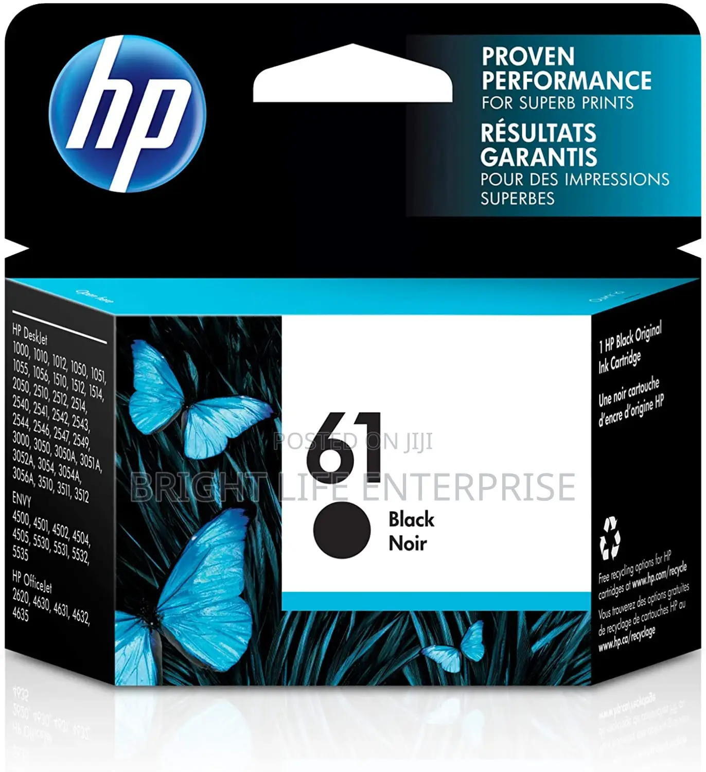 Hp Inkjet 61 Black