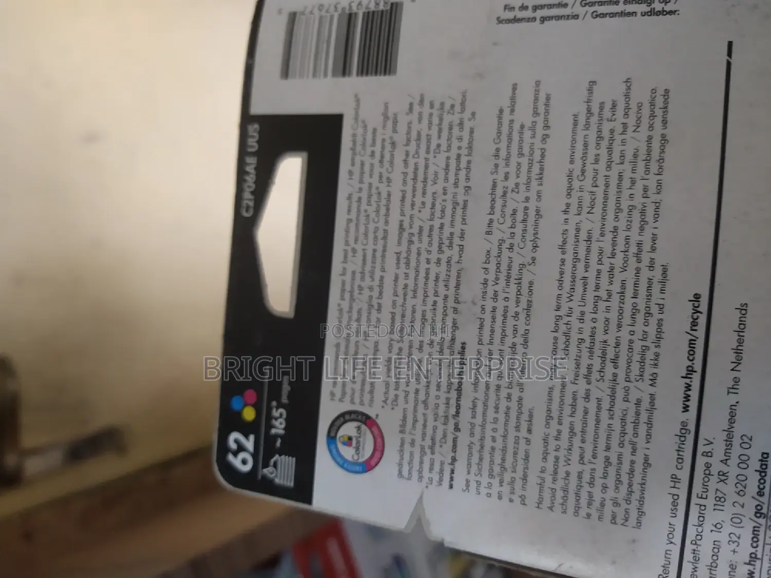 Hp Inkjet 62