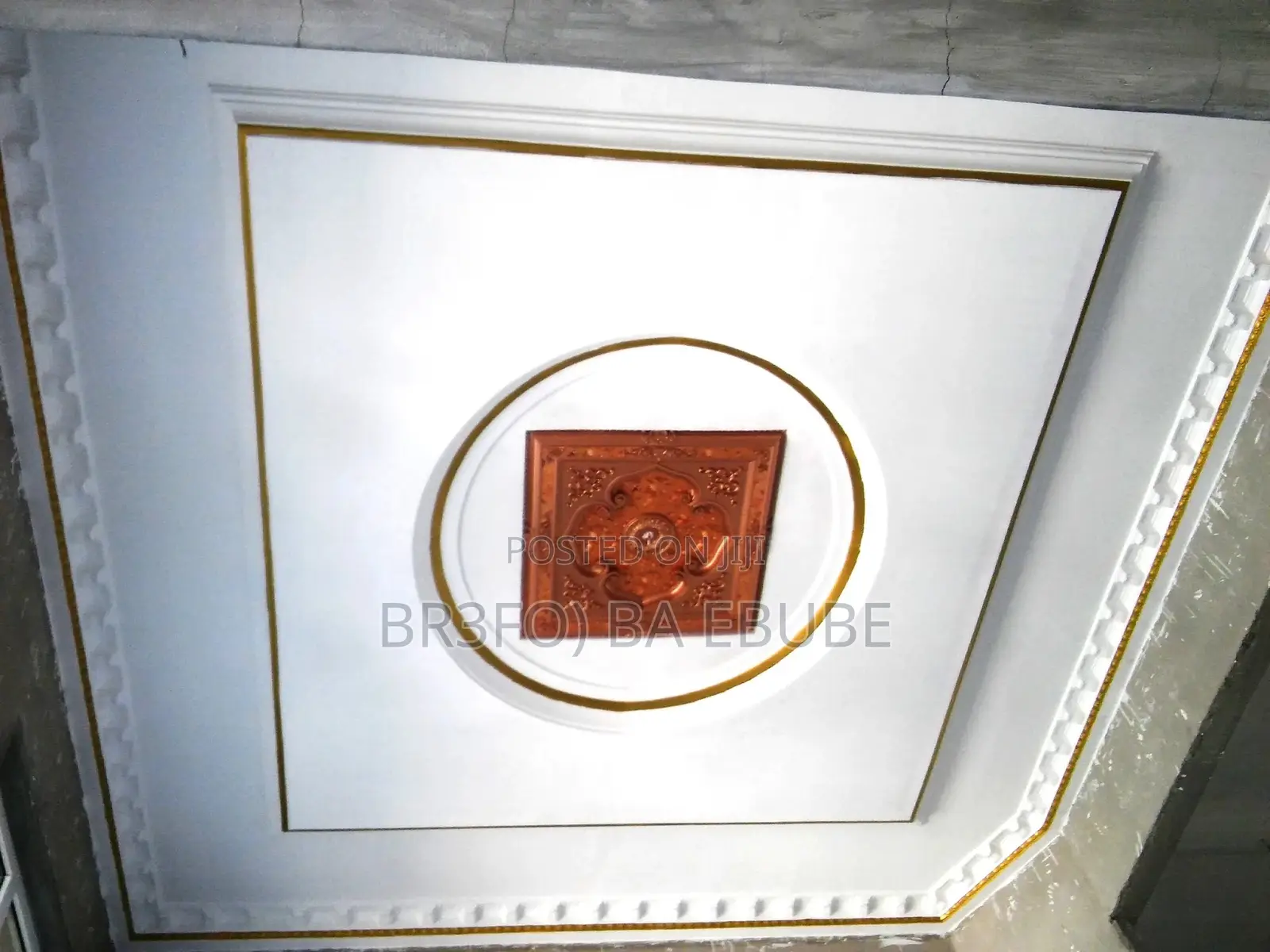 Br3fo) Ba P.O.P Ceiling, Wallpaper and House Painting