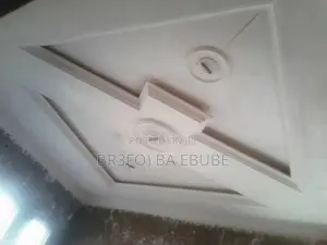 Br3fo) Ba P.O.P Ceiling, Wallpaper and House Painting