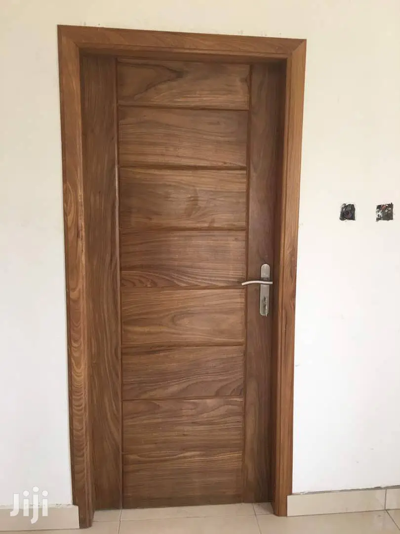 Solid Afromosia Wooden Doors