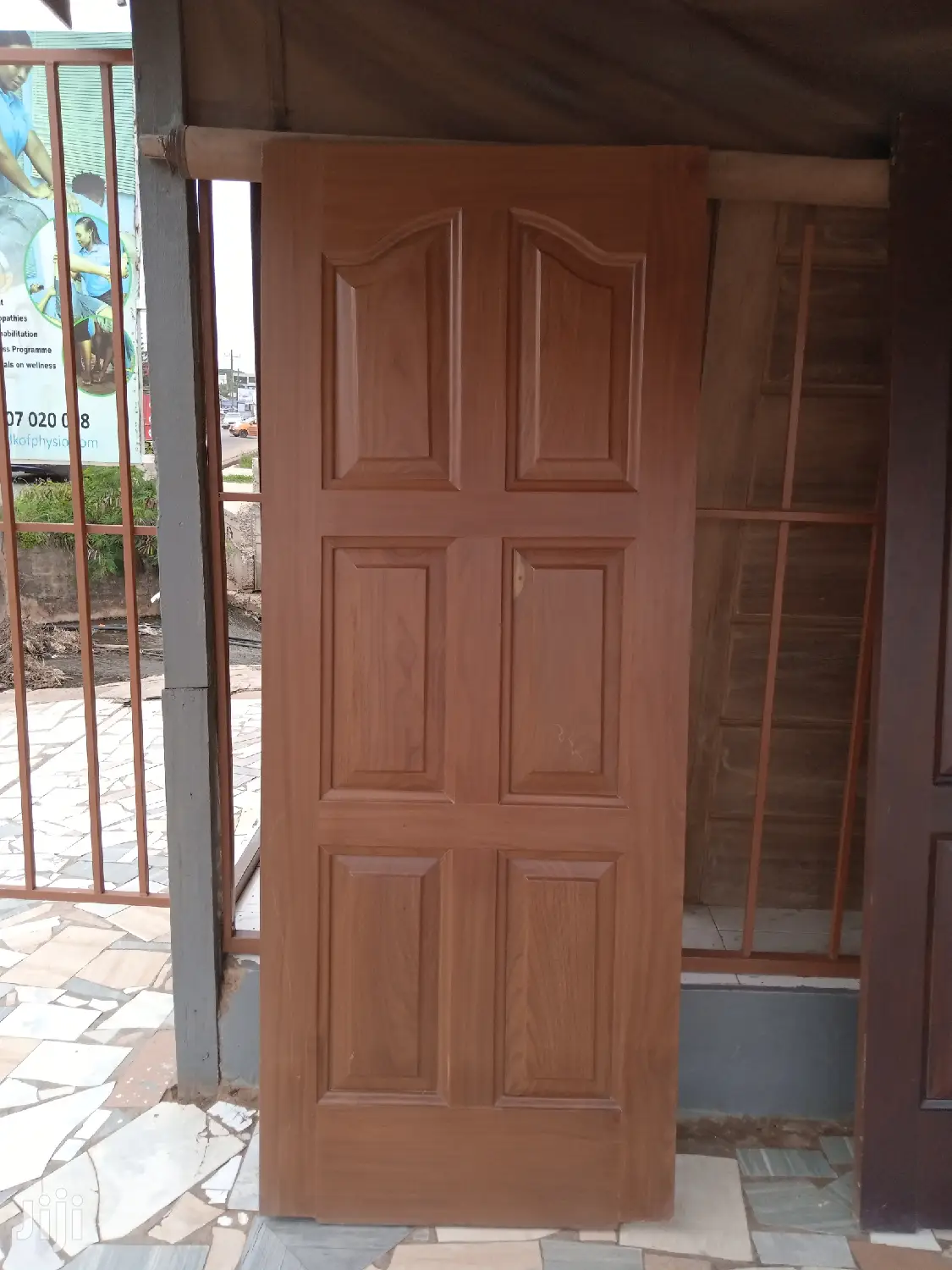 Solid Afromosia Wooden Doors
