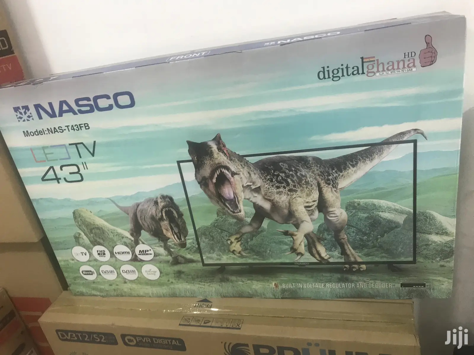 A Flat Full HD Nasco 43′′ LED Satellite TV [Nas-H43fb]