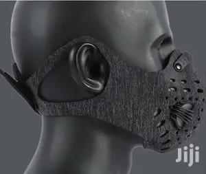 Balaclava Facemask Air Pollution Filter Grey New Strap