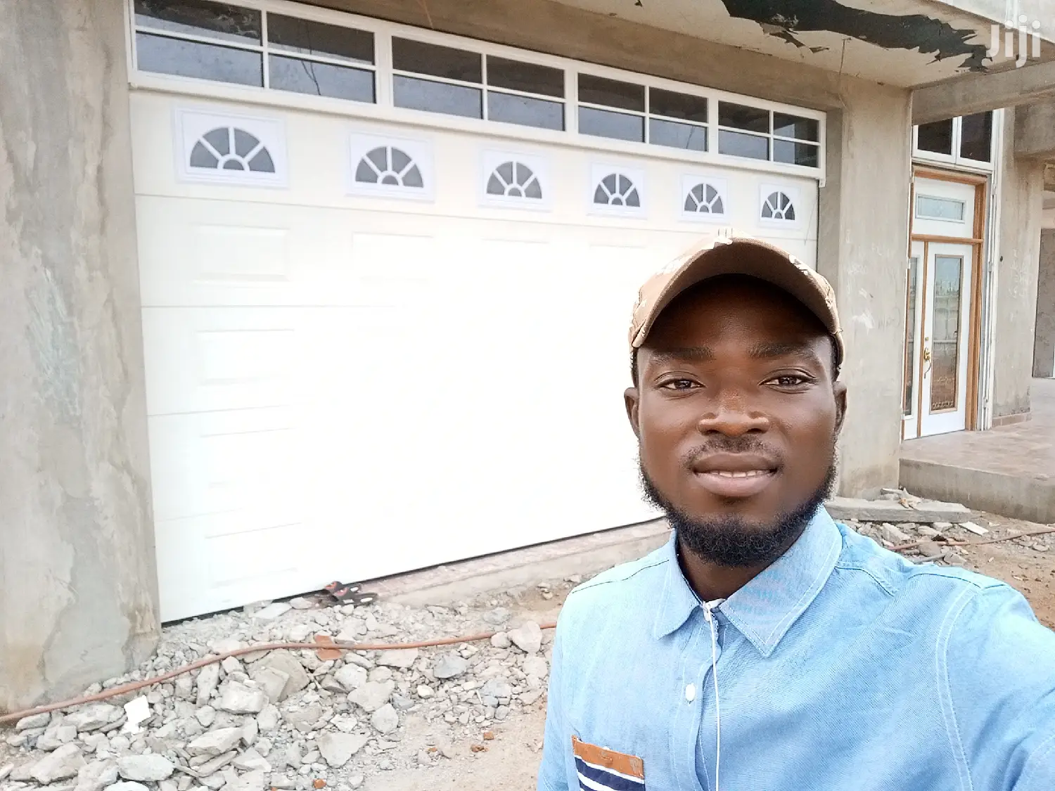 16 Feet Garage Door Installation in Accra
