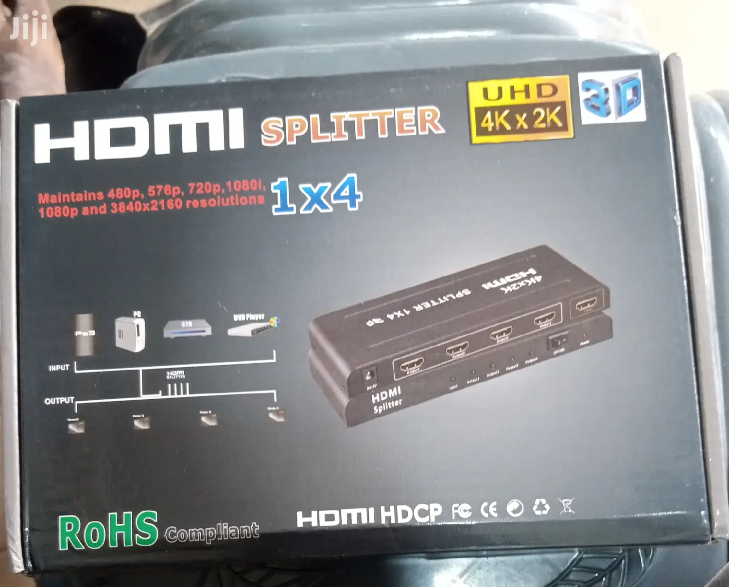 4k 4 Port Splitter