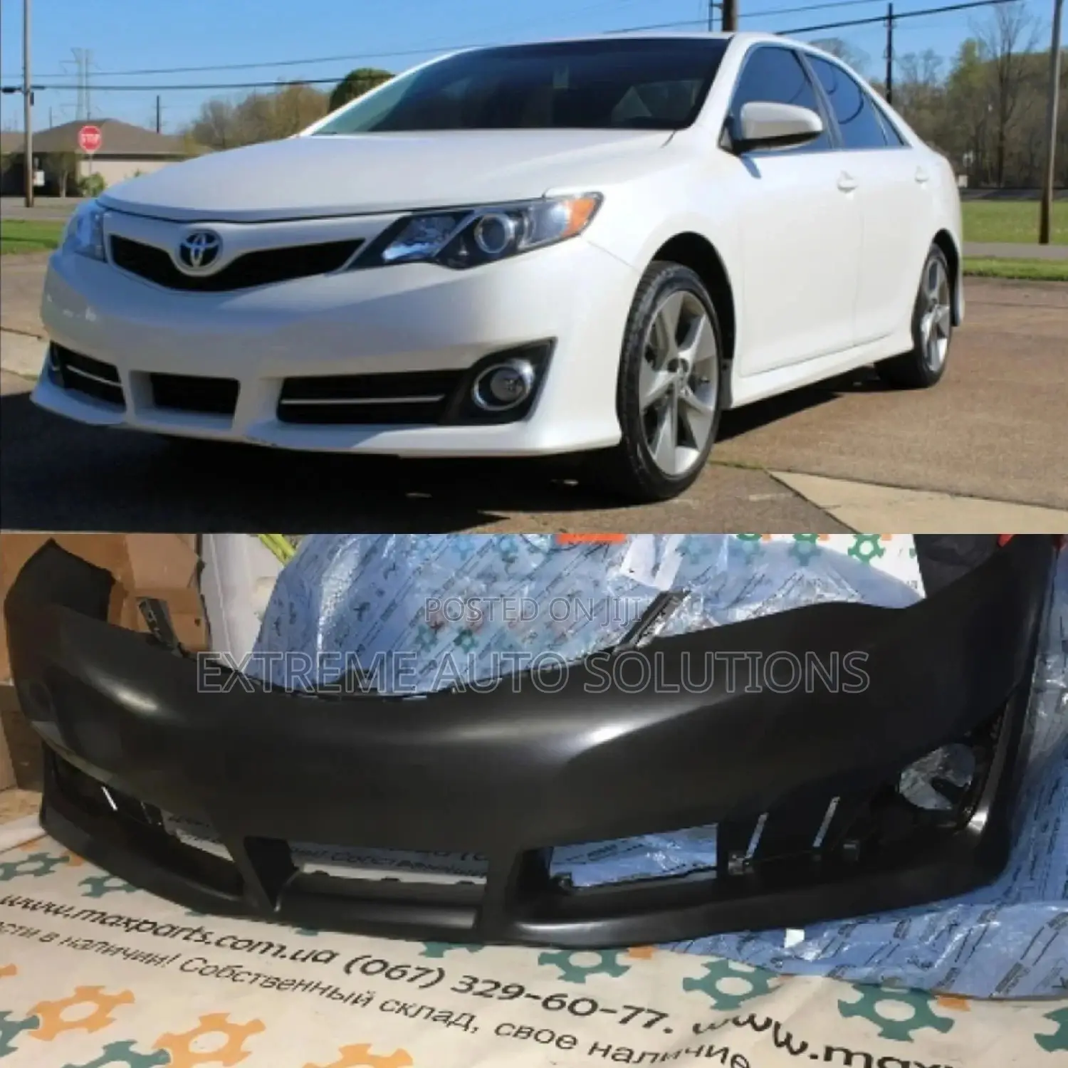 Camry 2014 SE Front Bumper