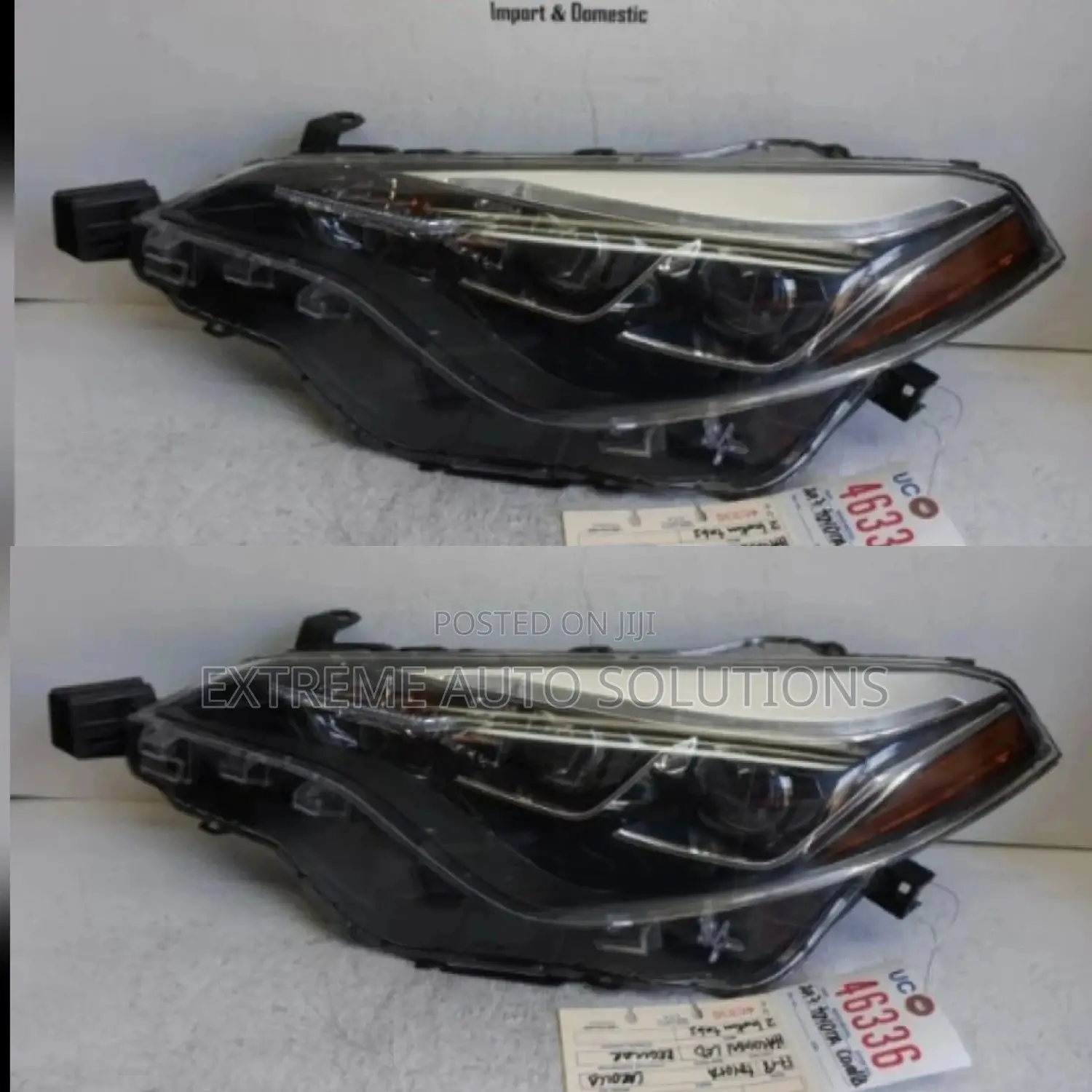 Corolla 2018 Headlights