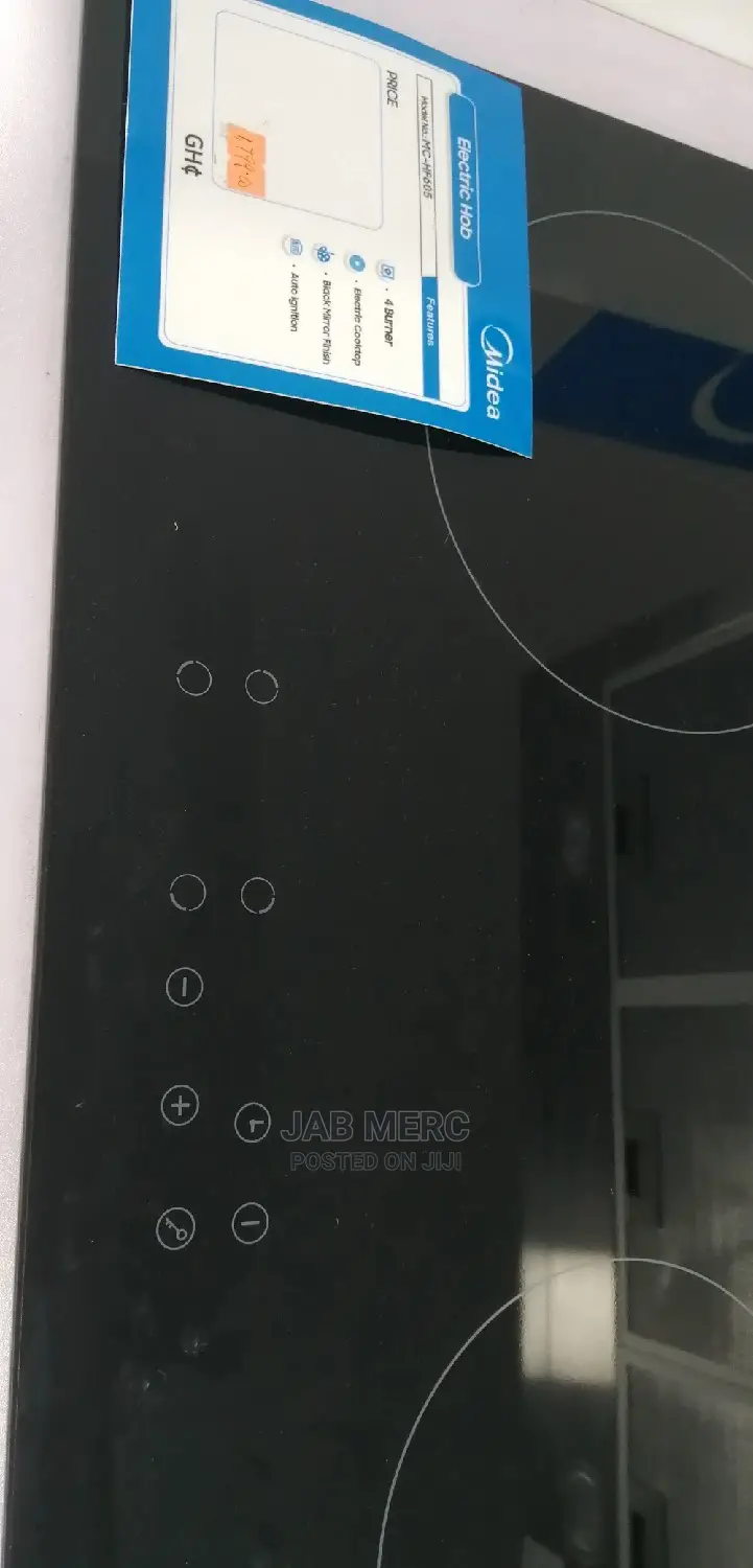 Midea Electric Digital Touch Hob Inbuilt Cabinets