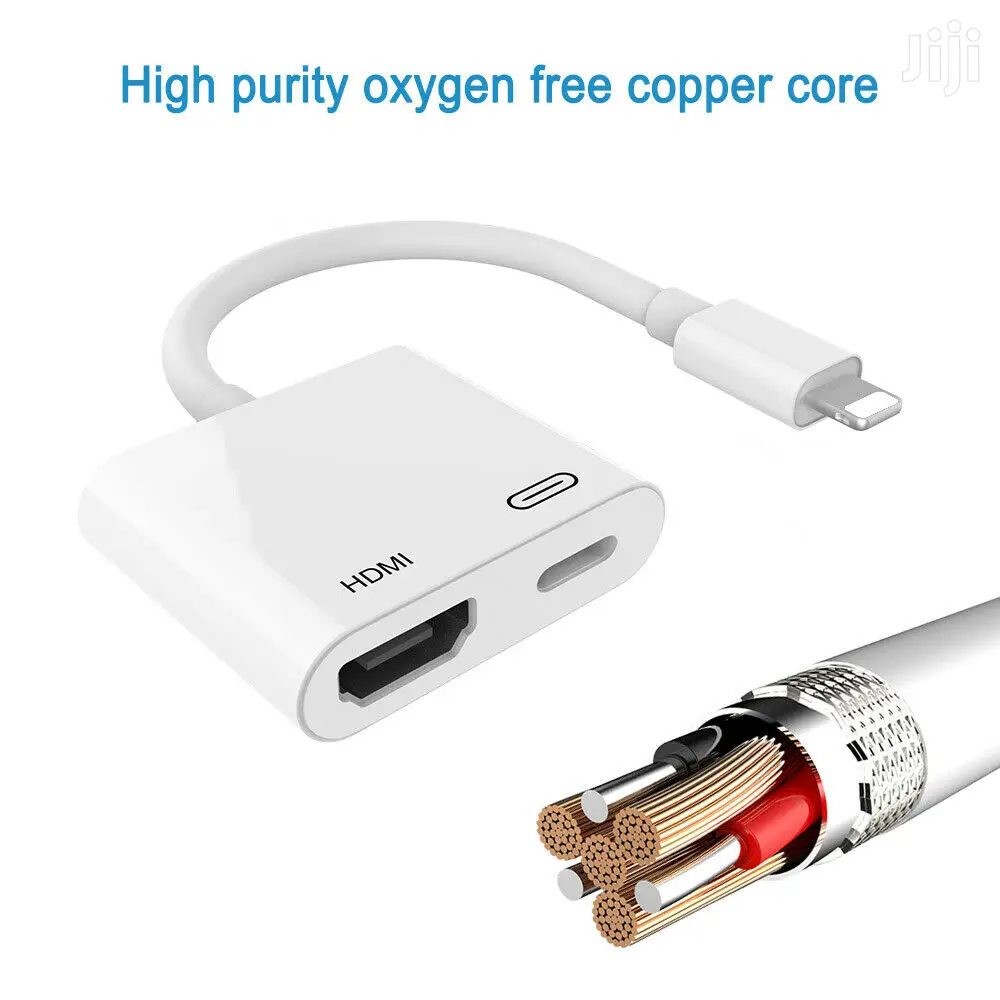 Lighting Digital Av Adapter to Hdmi at 60hz for iPhone