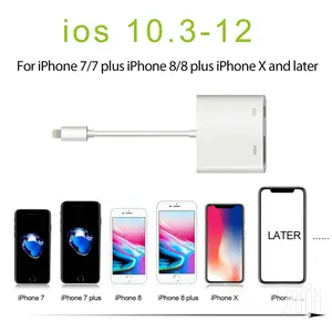 Lighting Digital Av Adapter to Hdmi at 60hz for iPhone