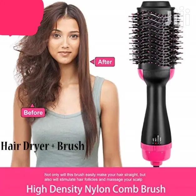 Hair Dryer With Straightener