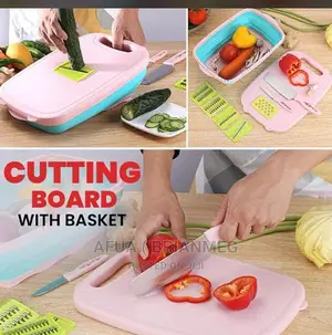 Cutting Board With Baskets