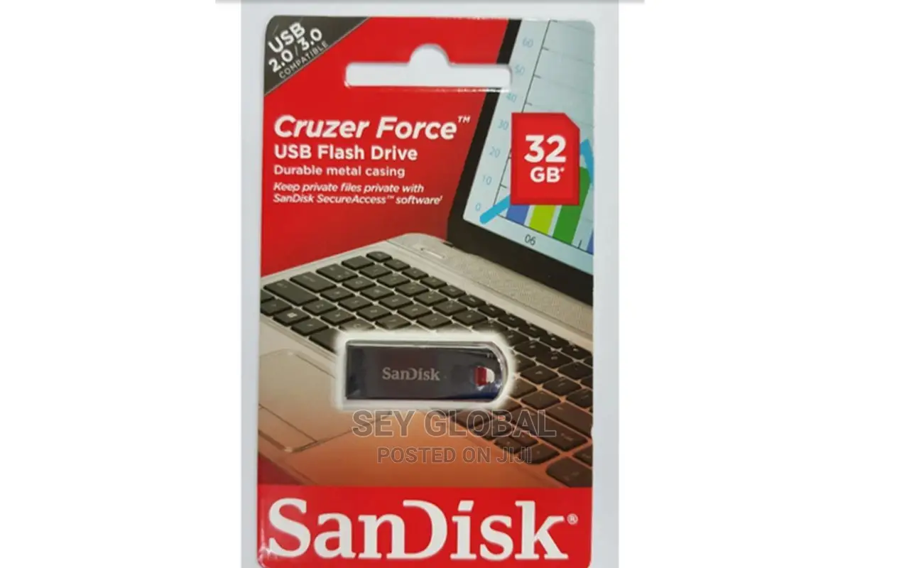 32gb Sandisk Metalic Pendrive