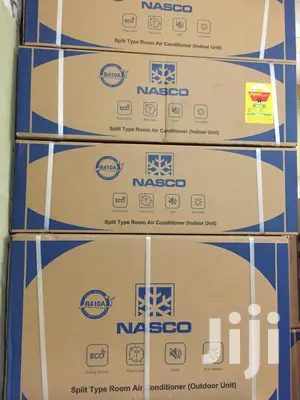 Nasco 1.5hp R410 Split Air Conditioner White(Fast Air Coolin