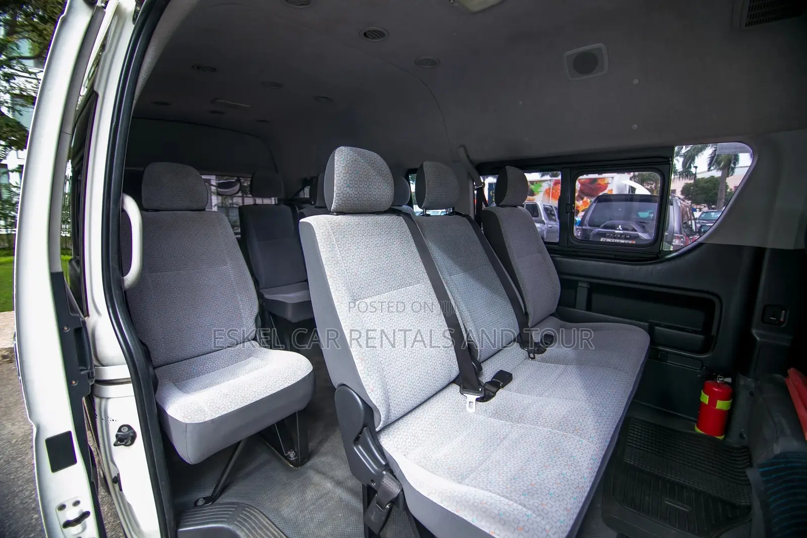 Toyota Hiace Mini Bus for Rentals Buses for Rent Come With a Driver
