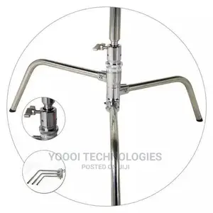 3.35 Pro Photo Studio Heavy Duty C Stand With Boom Arm