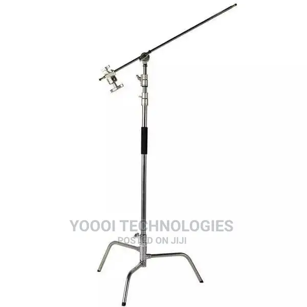 3.35 Pro Photo Studio Heavy Duty C Stand With Boom Arm