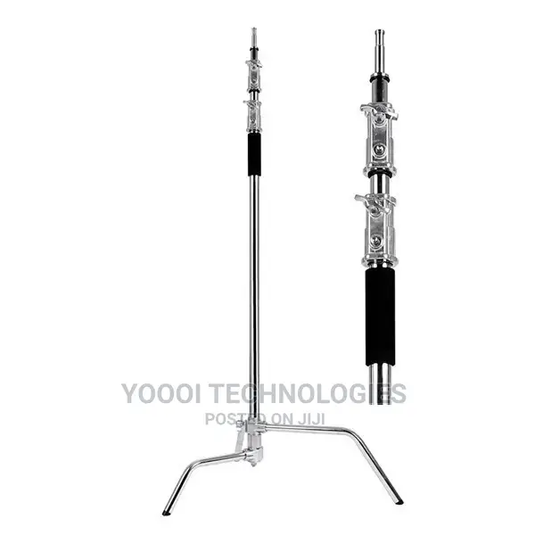 3.35 Pro Photo Studio Heavy Duty C Stand With Boom Arm