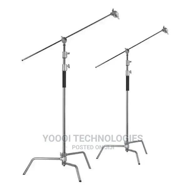 3.35 Pro Photo Studio Heavy Duty C Stand With Boom Arm