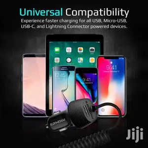 Promate Voltrip Multi-Connect Universal Car Charger+USB Port