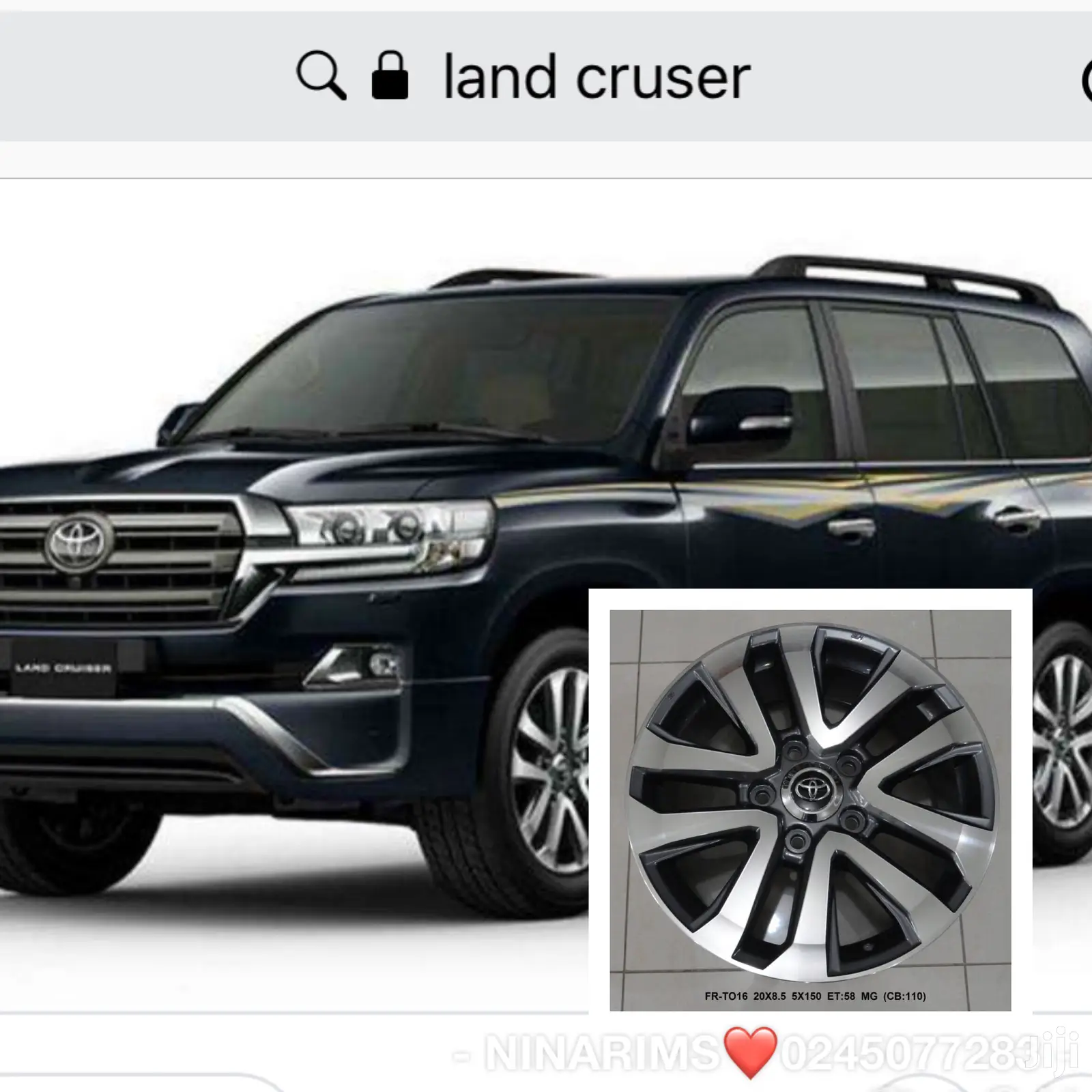 Land Cruser Rims And Others
