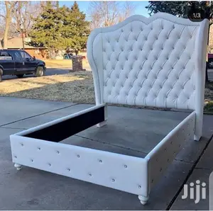 Leather Queen Size Bed