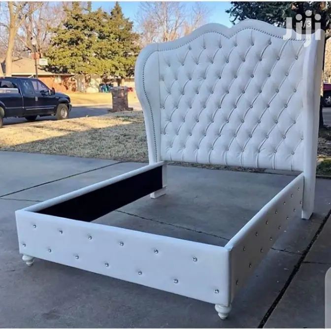 Leather Queen Size Bed
