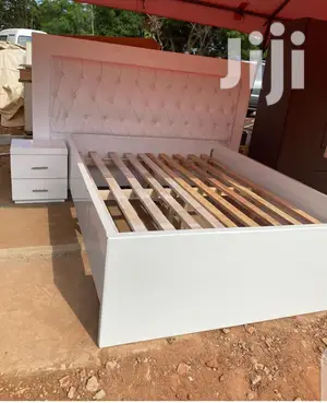 Leather Queen Size Bed