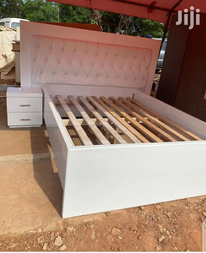 Leather Queen Size Bed