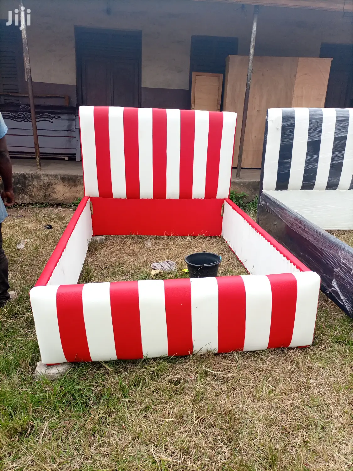 Leather Double Bed Promo