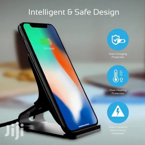 Promate Auradock-6 Fast 15W Wireless Charging Pad Stand
