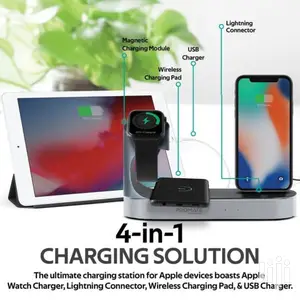 Promate Powerstate All-In-1 Wireless Charging(Grey)