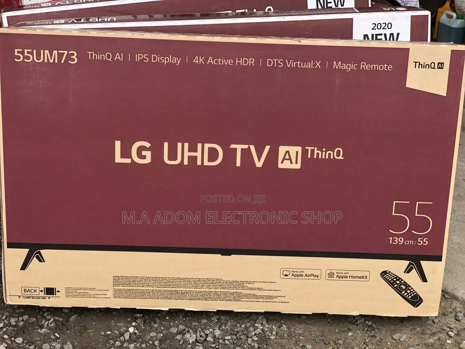 Lg 55”Uhd Smart 4K Satellite 2019