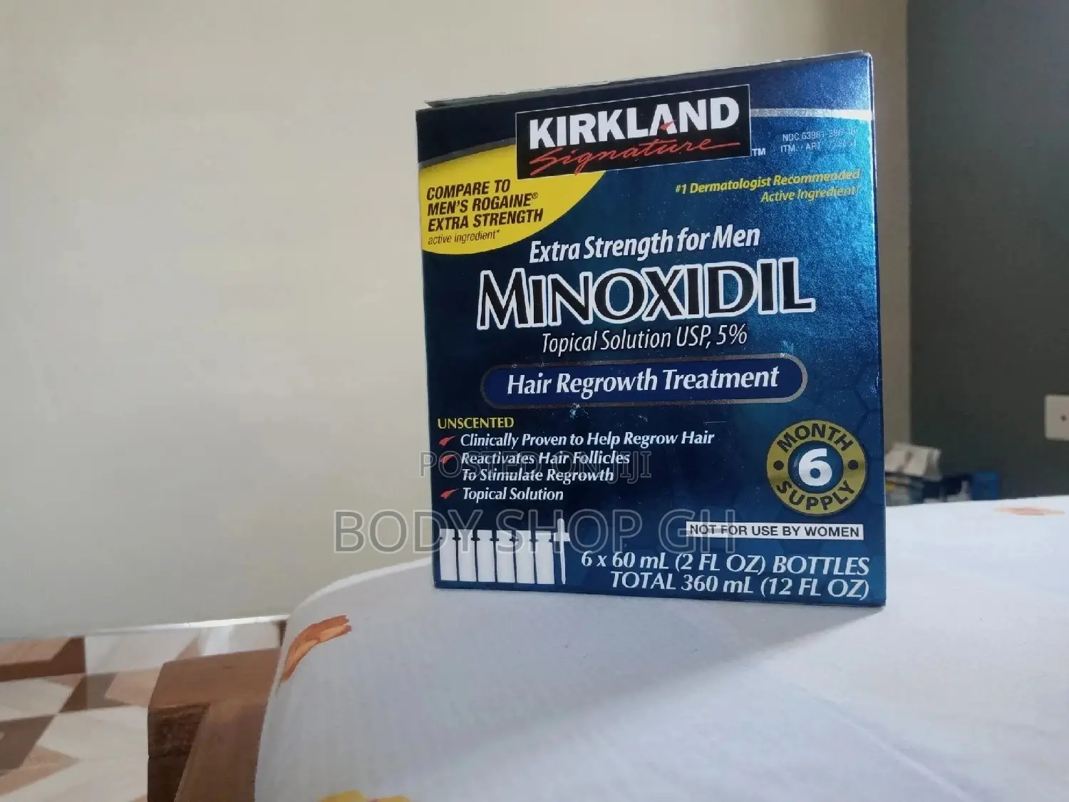 Undiluted Kirkland Minoxidil Full Box