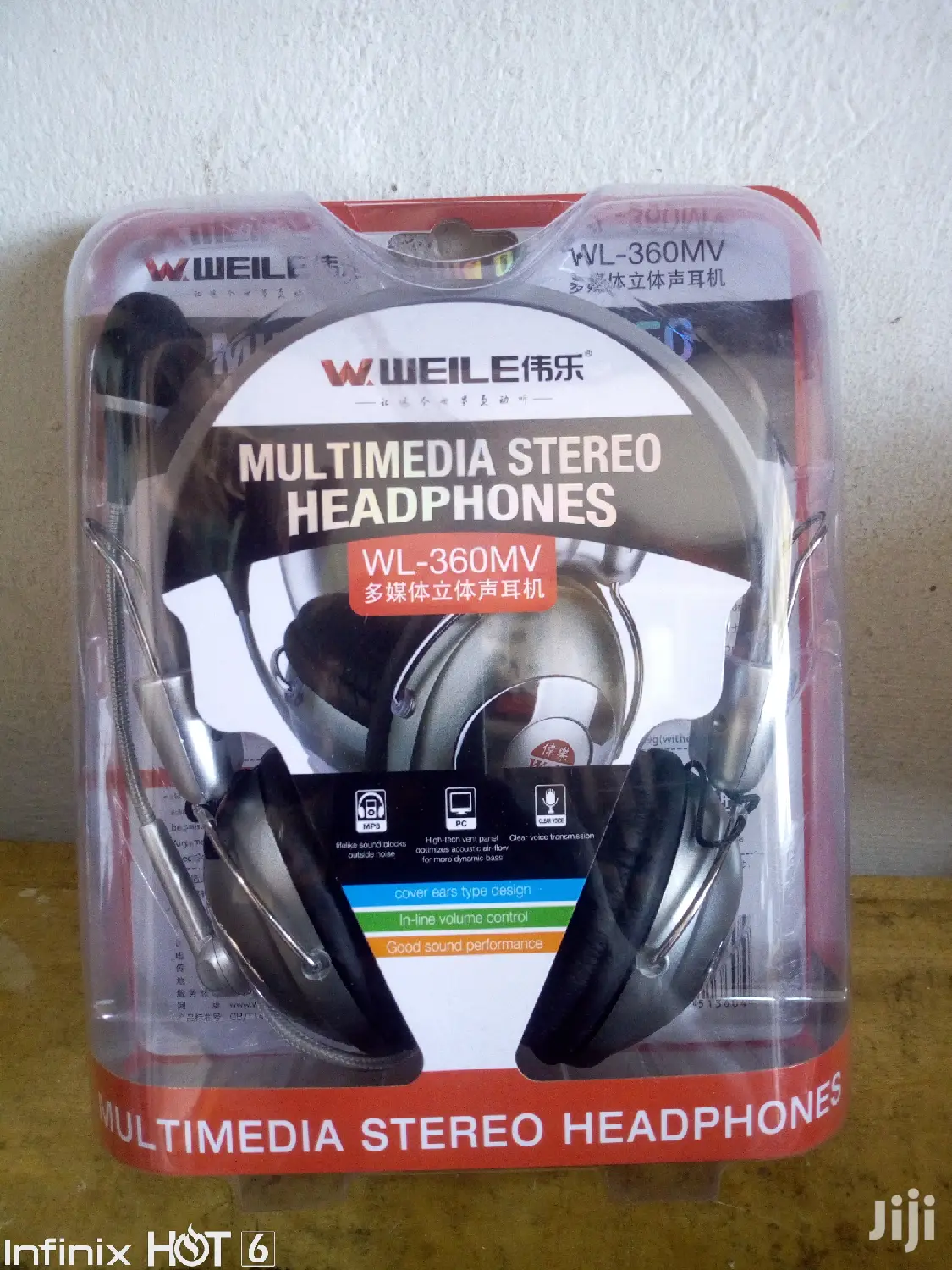 Multimedia Stereo Headset With Mic