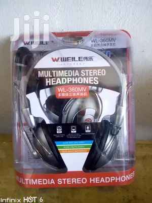 Multimedia Stereo Headset With Mic